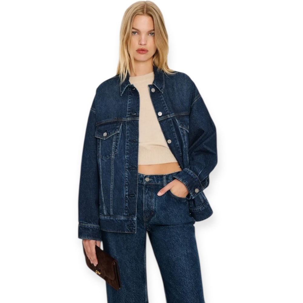 Reformation Brooks Oversized Denim Jacket